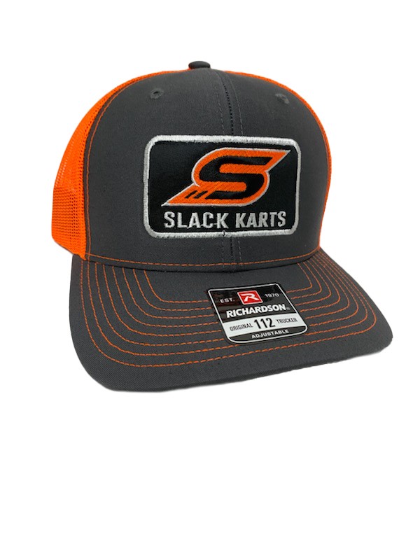 Slack Charcoal & Orange Hat 2022